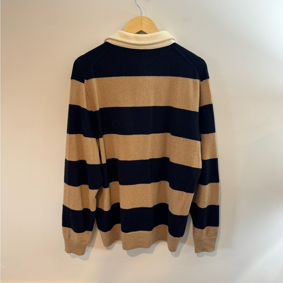 J. Crew Rugby Polo Sweater, Men’s XL, Wool - Picture 9 of 9